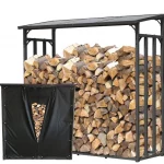 QUICK STAR Scaffalatura in Metallo per Legna da ardere