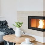 Caminetto a pellet CORNER M 16 ventilato canalizzabile 15,3 kw.