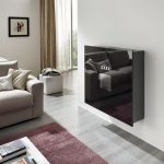 Stufa a pellet QUADRA 11 UP sospesa in vetro