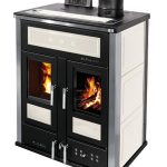 Termostufa pellet/legna BI-FIRE MID ACCIAIO