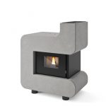 Caminetto a pellet a parete CP-170K 11,5 Kw.